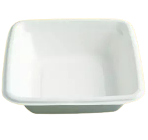 150ML SQUARE BIO BOWL (WHITE)