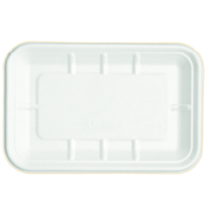 2D BIO RECTANGLE TRAY (WHITE)