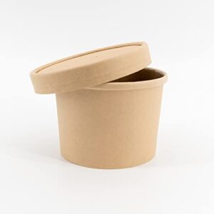 500ML ROUND KRAFT CONTAINER