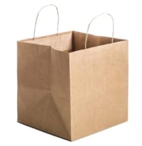 NO-3 PAPER HANDLE CARRY BAG (8*8INCH)