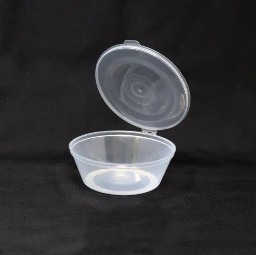 6oz ROUND HINGED CONTAINER