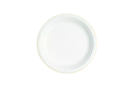 9″ ROUND BIO PLATE (WHITE)