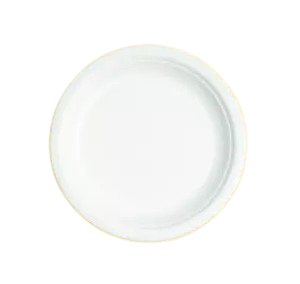 7″ ROUND BIO PLATE (WHITE)