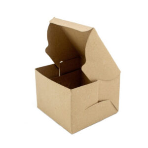 CAKE BOX BROWN (4 x 4 x 3)