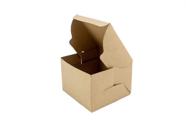 CAKE BOX BROWN (4 x 4 x 3)