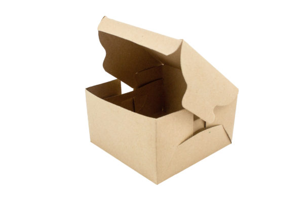 CAKE BOX BROWN (5 x 5 x 3)