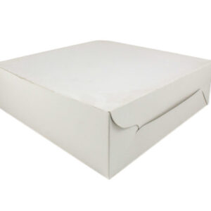CAKE BOX WHITE (10 x 10 x 4)