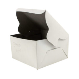 CAKE BOX WHITE (5 x 5 x 3)