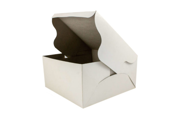 CAKE BOX WHITE (7 x 7 x 4)