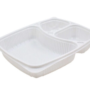 3 COMPARTMENT MEAL TRAY-XL