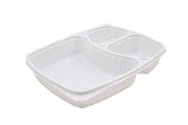 3 COMPARTMENT MEAL TRAY-XL