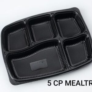 5 COMPARTMENT MEAL TRAY