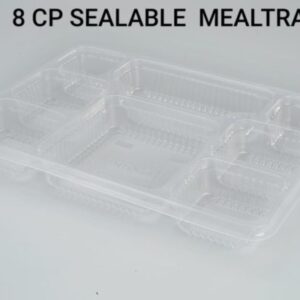 8 COMPARTMENT MEAL TRAY-SEALABLE